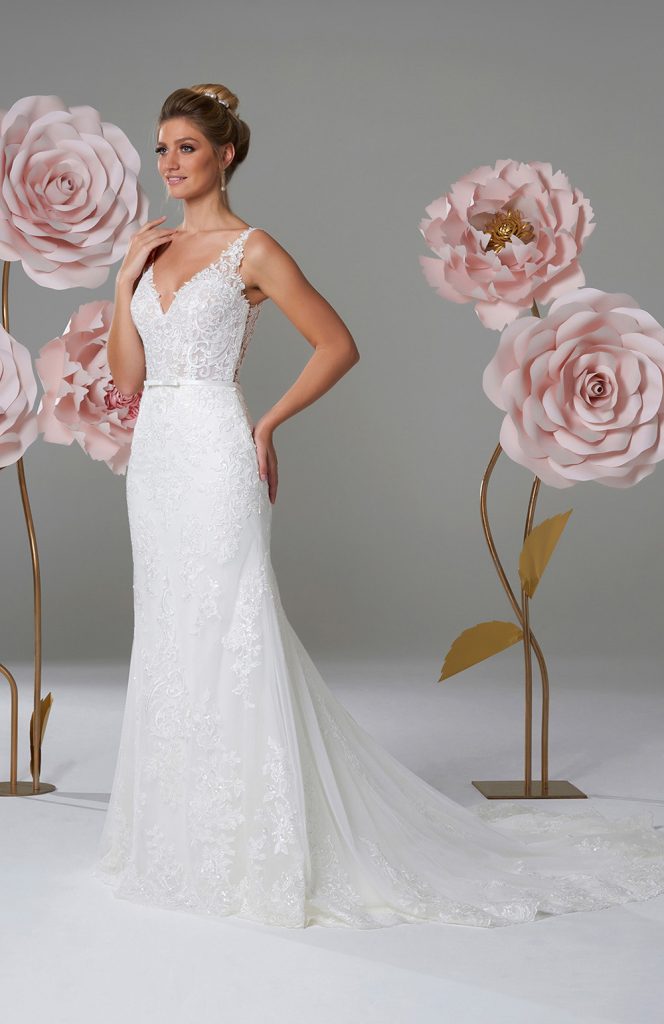 Robe De Mariée Fluide Et Sirène 2022 Boutique Robe De Mariage Paris Couture Nuptiale 